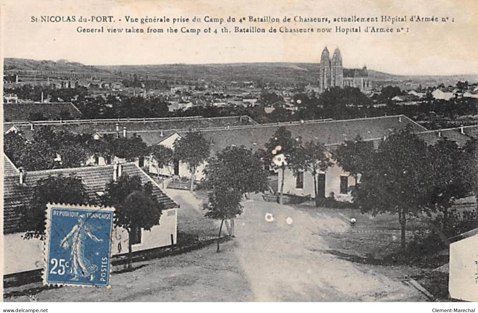 SAINT NICOLAS DU PORT - Vue Générale Prise Du Camp Du 4e Bataillon De Chasseurs - Très Bn état - Saint Nicolas De Port