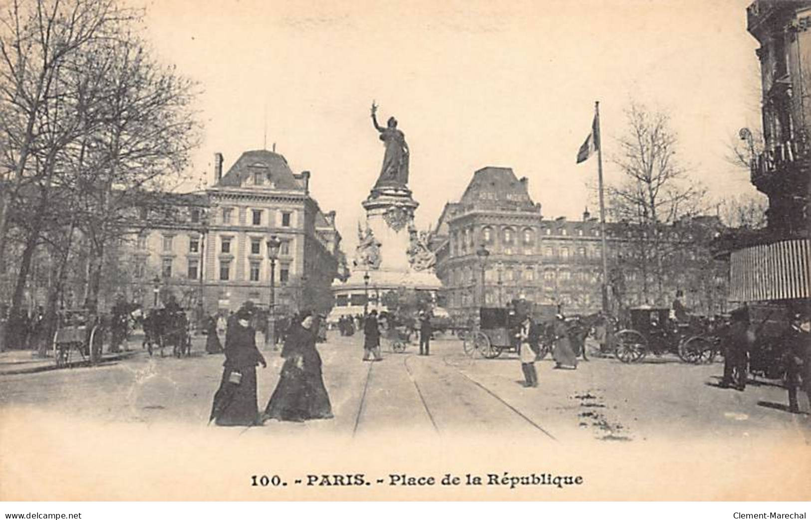 PARIS - Place De La République - Très Bon état - District 11