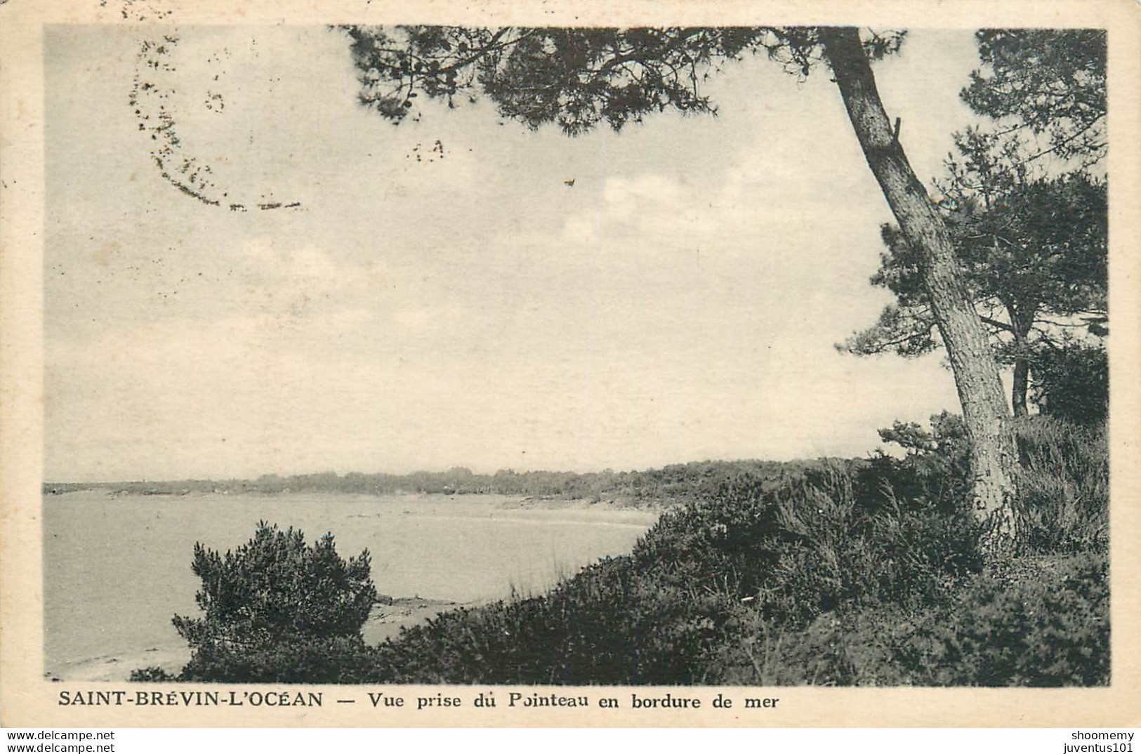 CPA Saint Brévin L'Océan-Vue Prise Du Pointeau-Timbre     L2108 - Saint-Brevin-l'Océan