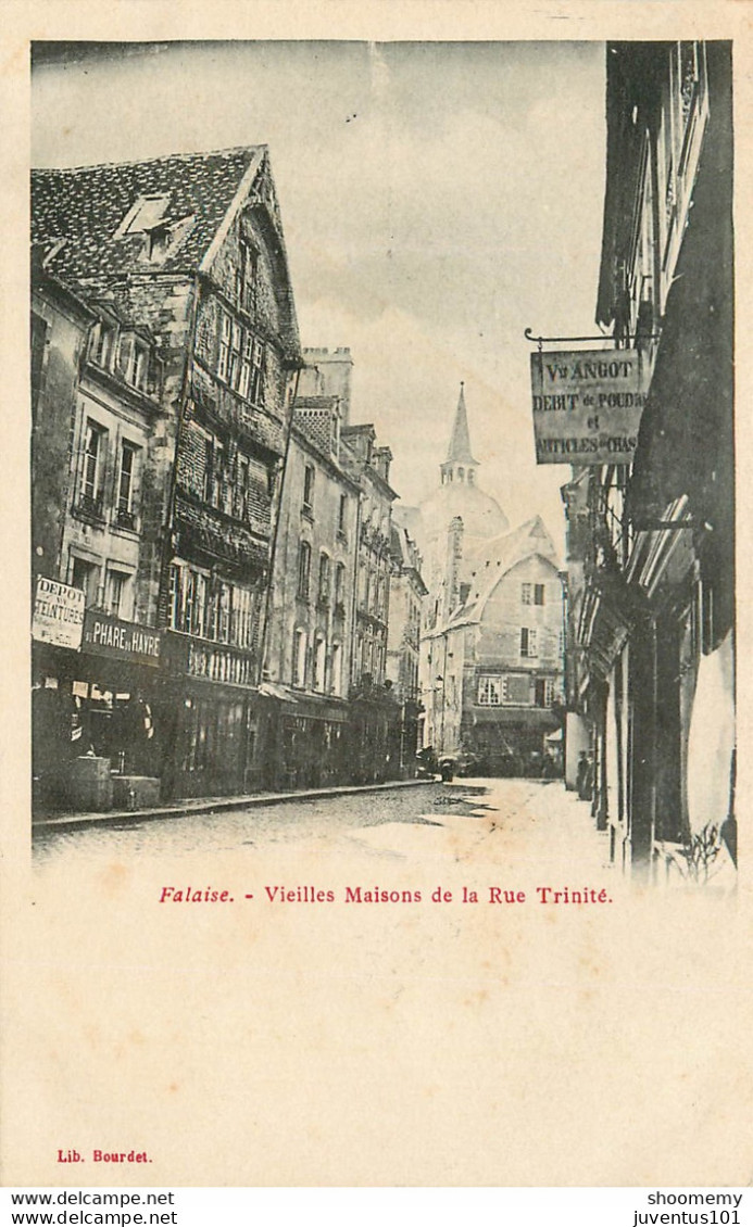 CPA Falaise-Vieilles Maisons De La Rue Trinité      L1721 - Falaise