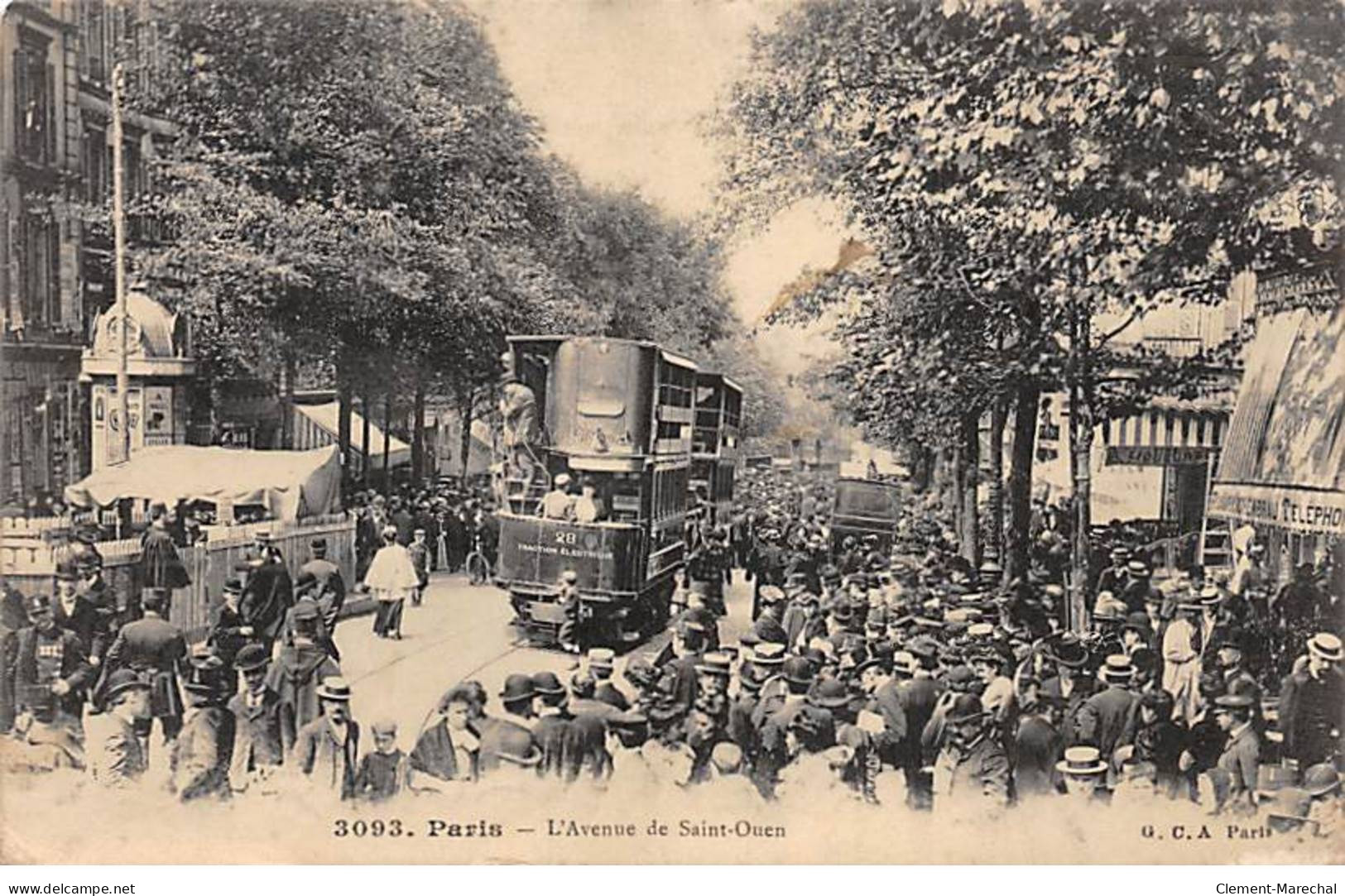 PARIS - L'Avenue De Saint Ouen - état - Distretto: 17