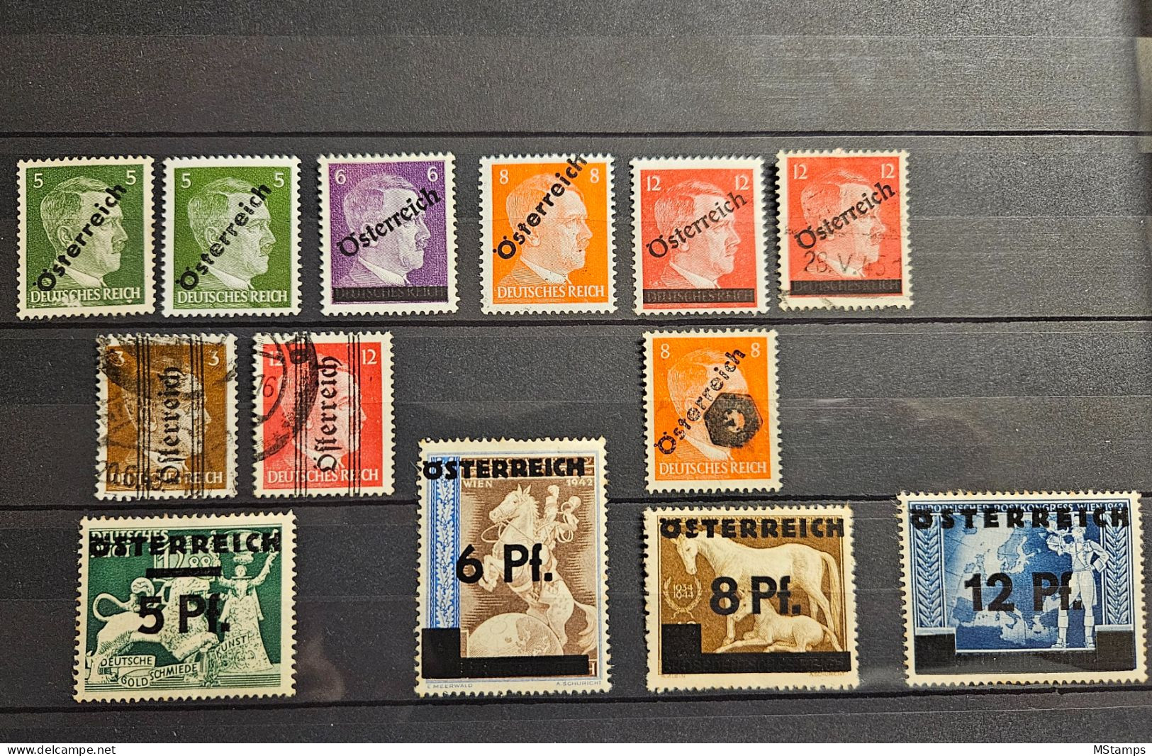 Austria (Österreich) 1945 Overprint Issue (some Nice Examples) - Otros & Sin Clasificación