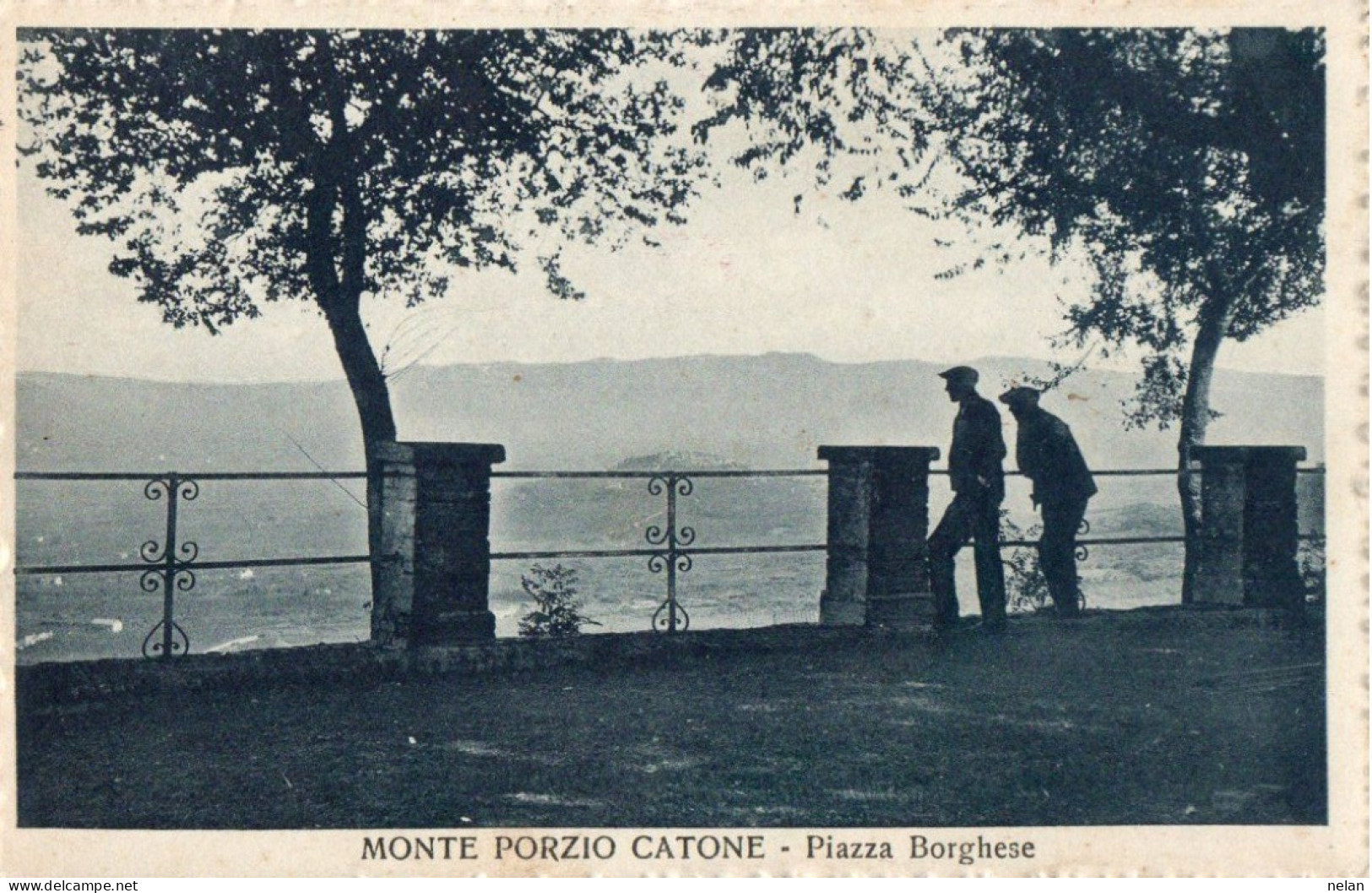 MONTE PORZIO CATONE - PIAZZA BORGHESE - F.P. - Other & Unclassified