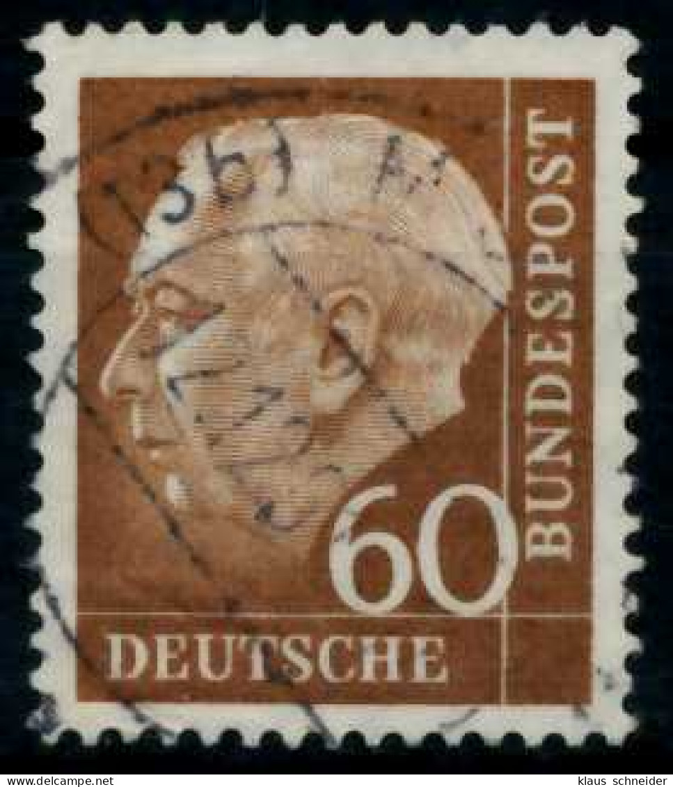 BRD DS HEUSS 2 Nr 262 Gestempelt X74324A - Used Stamps