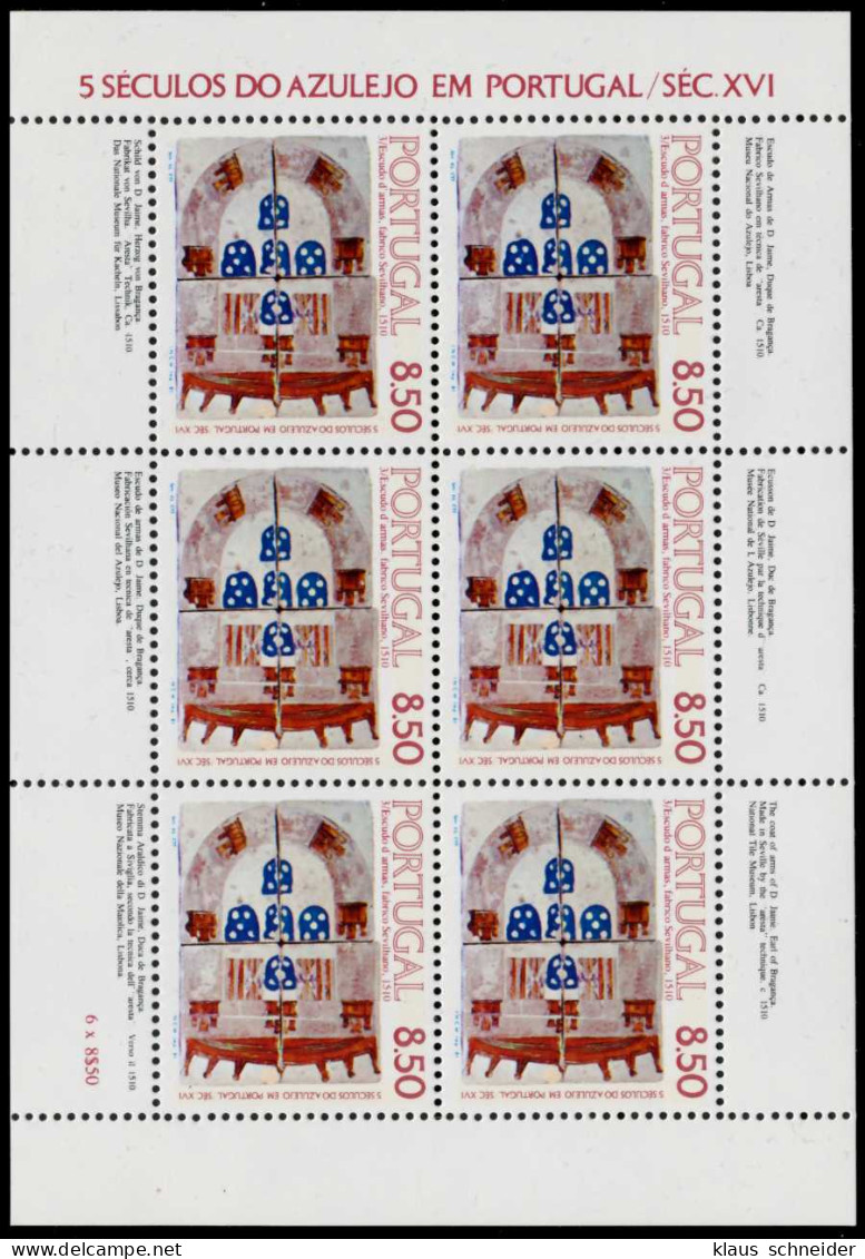 PORTUGAL Nr 1539 Postfrisch KLEINBG X7DC206 - Blocks & Sheetlets