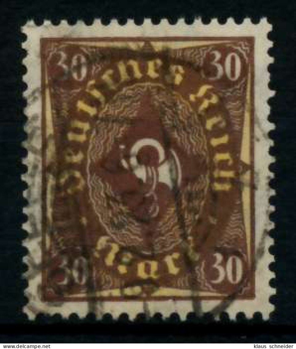 D-REICH INFLA Nr 208W Gestempelt X722146 - Used Stamps