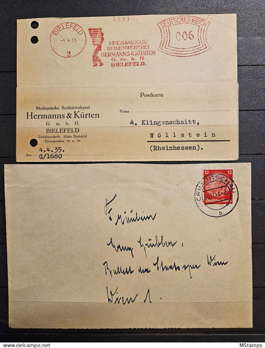 German Letters Lot - Autres & Non Classés