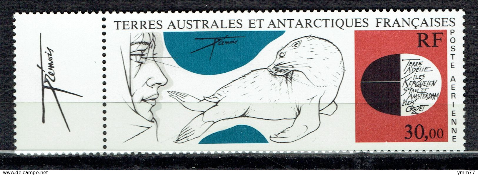 Œuvre De Trémois : "Antarctique" - Airmail