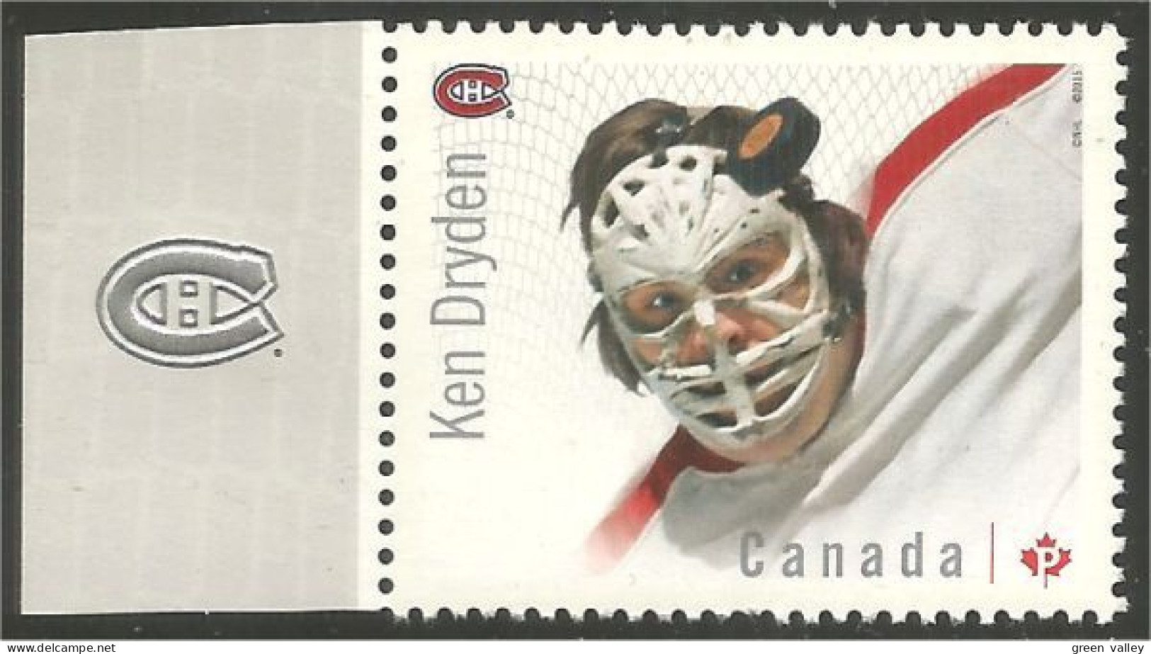 Canada Ice Hockey Glace Goalie Ken Dryden MNH ** Neuf SC (C28-66a) - Unused Stamps