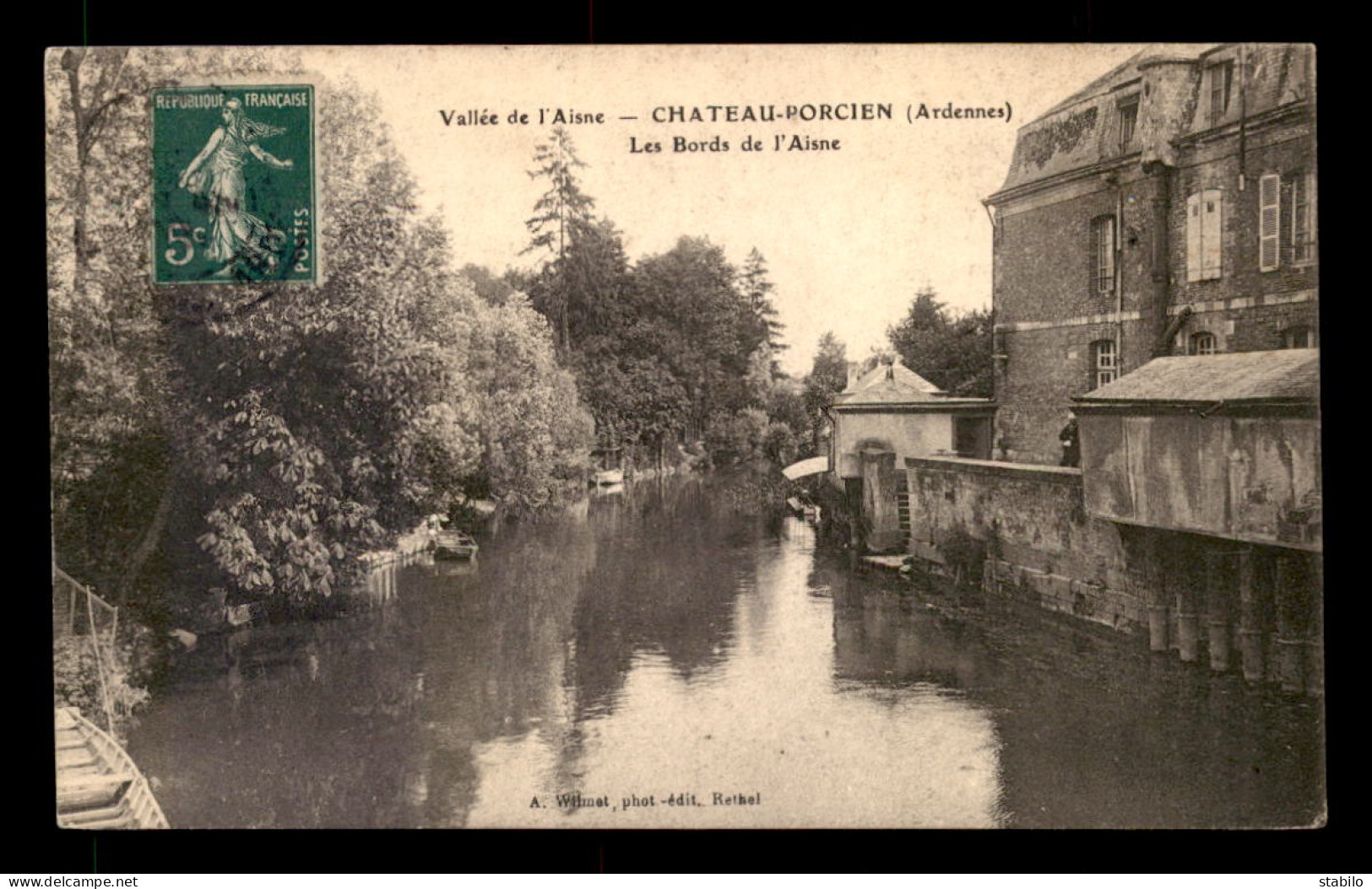 08 - CHATEAU-PORCIEN - LES BORDS DE L'AISNE - Chateau Porcien