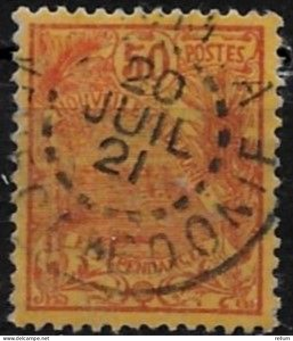 Nouvelle Calédonie 1905 Oblitéré Yvert N° 100 - Michel N° 97 - Used Stamps