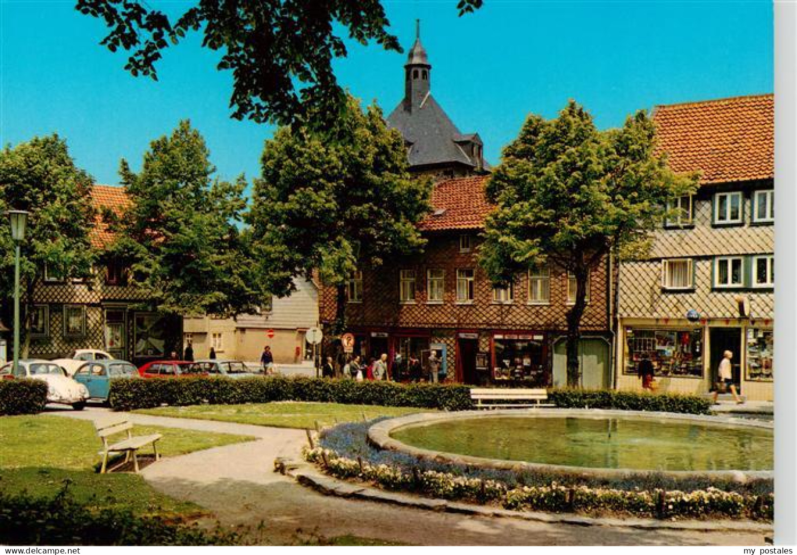 73943842 Bad_Salzgitter Marktplatz Brunnen - Salzgitter