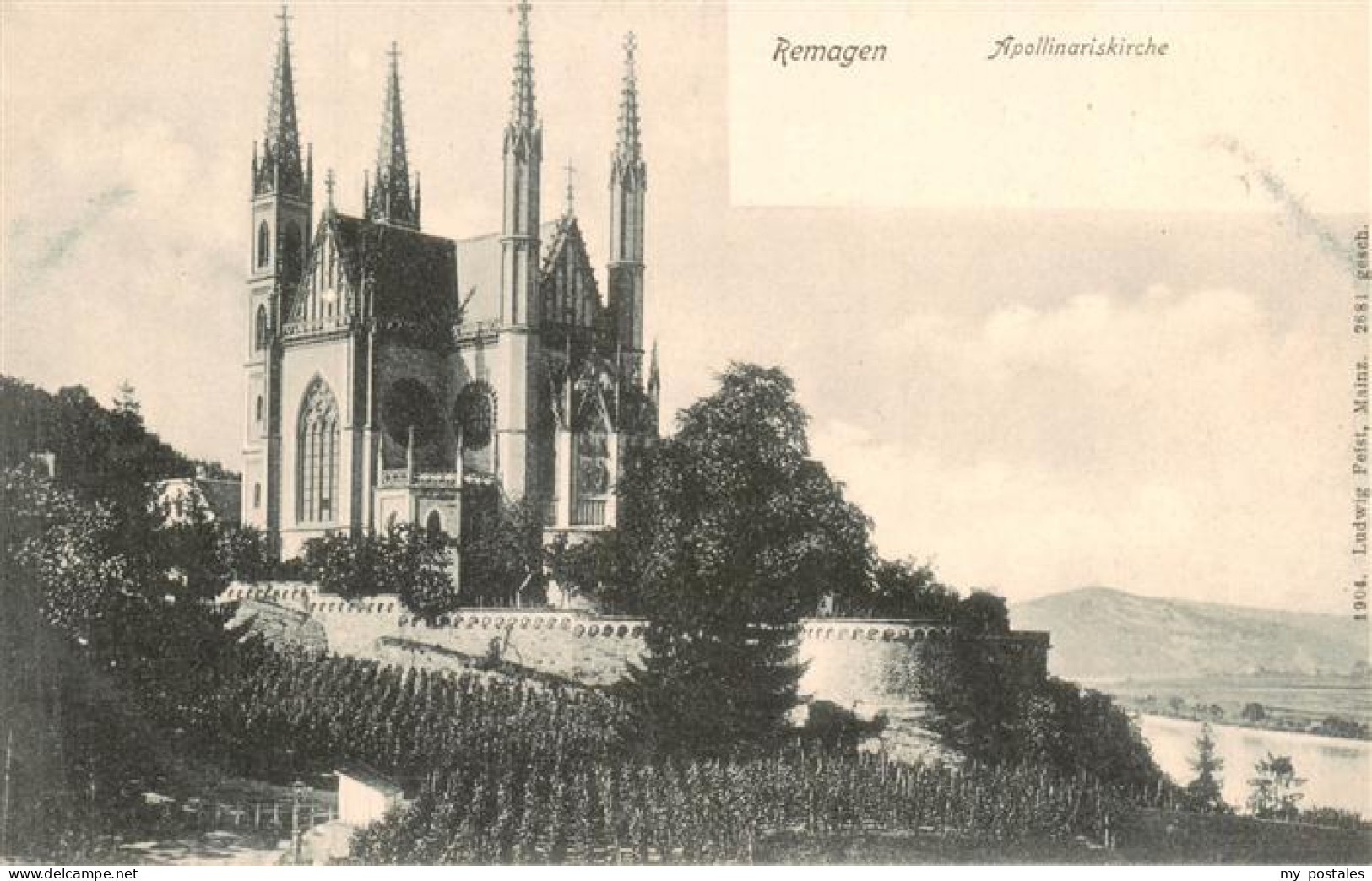 73943775 Remagen_Rheinland-Pfalz Apollinariskirche - Remagen