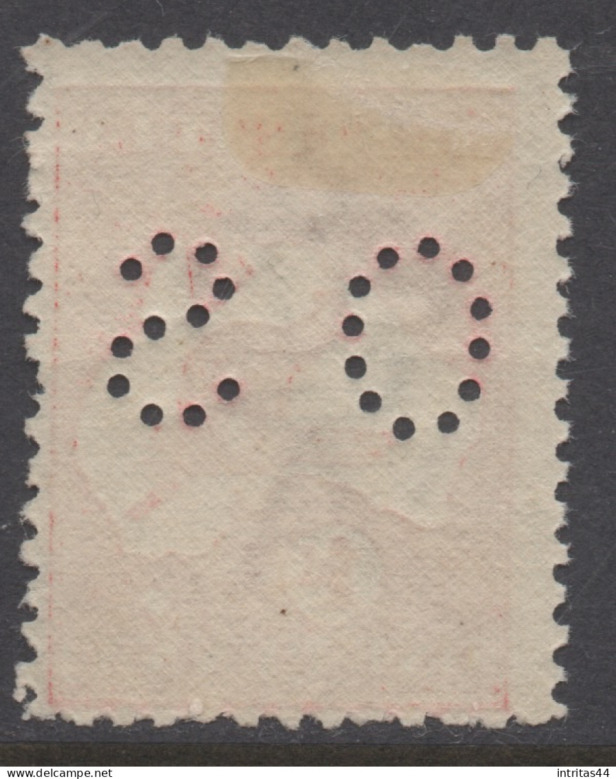 AUSTRALIA 1914 1d RED KANGAROO (DIE IIA) STAMP "OS" PERF.12 1st.WMK  SG.O17e MLH. - Mint Stamps