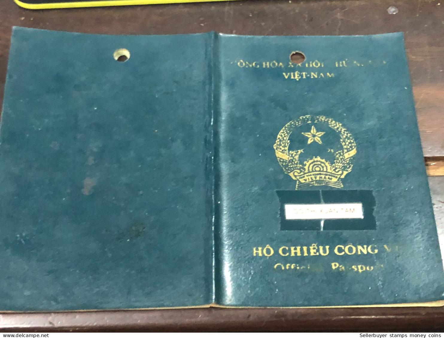 VIET NAM -OLD-ID PASSPORT-name-DO THI XUAN TAM-2001-1pcs Book - Collections