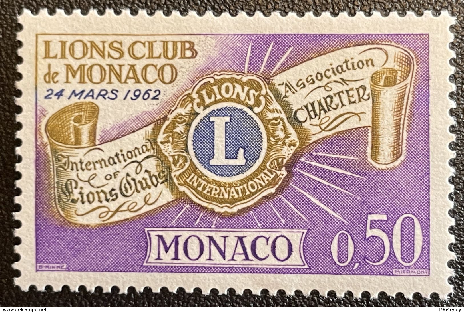 MONACO - MNH** - 1963 - # 613 - Neufs