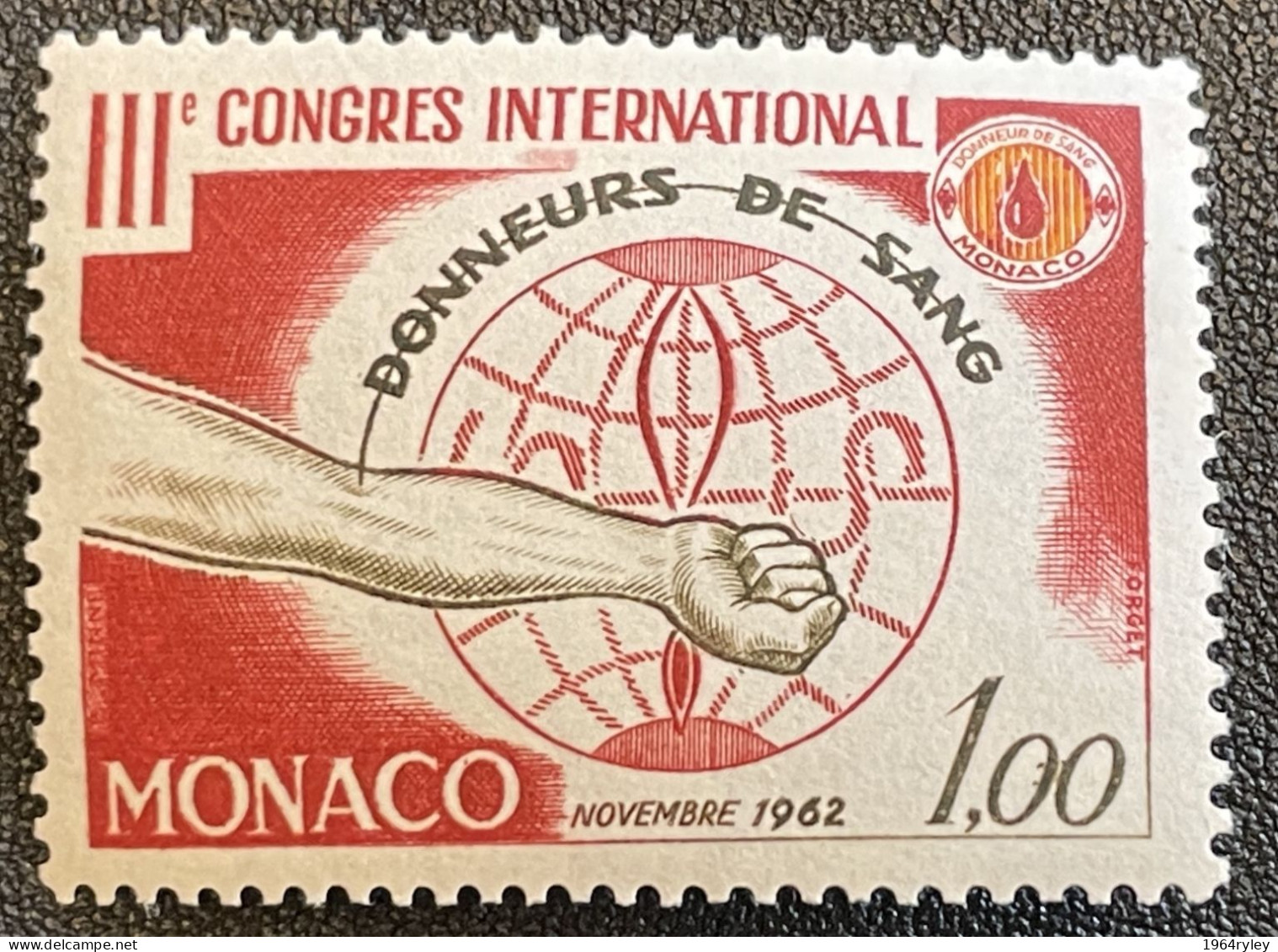 MONACO - MNH** - 1962 - # 598 - Neufs