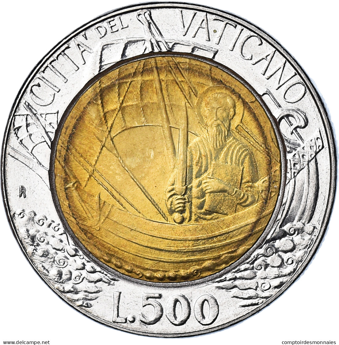 Monnaie, Cité Du Vatican, John Paul II, 500 Lire, 1985, FDC, FDC - Vatican