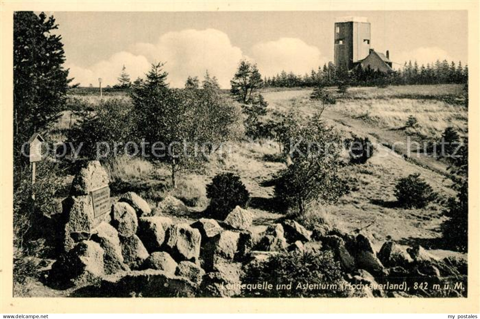 73277704 Hochsauerland Lennequelle Und Astenturm Hochsauerland - Winterberg