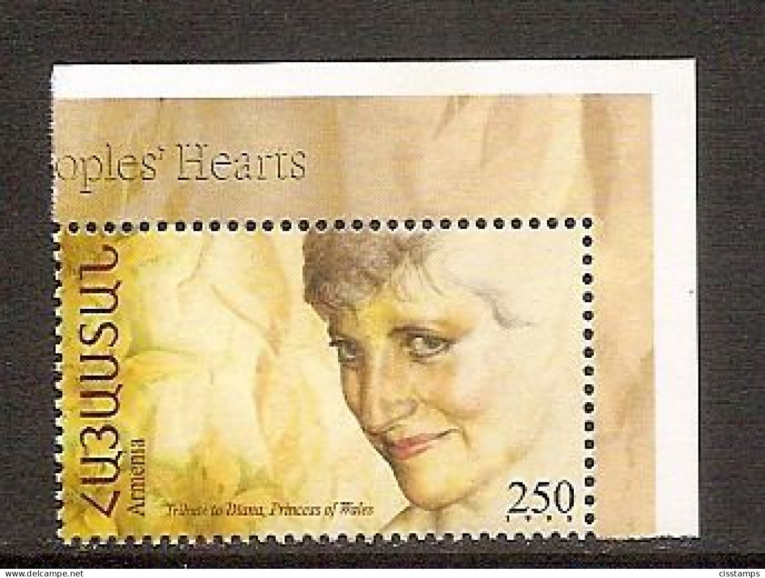 ARMENIA 1998●Diana Princess Of Wales /Mi 333 MNH - Armenia