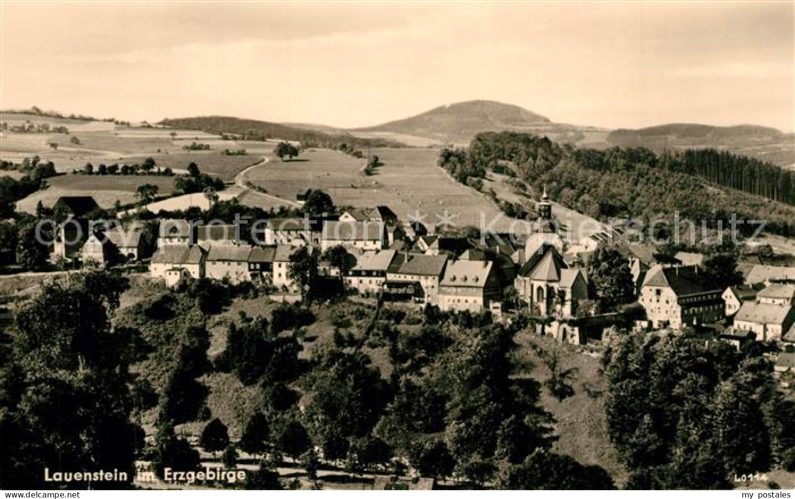 73271861 Lauenstein Erzgebirge Panorama Lauenstein Erzgebirge - Geising