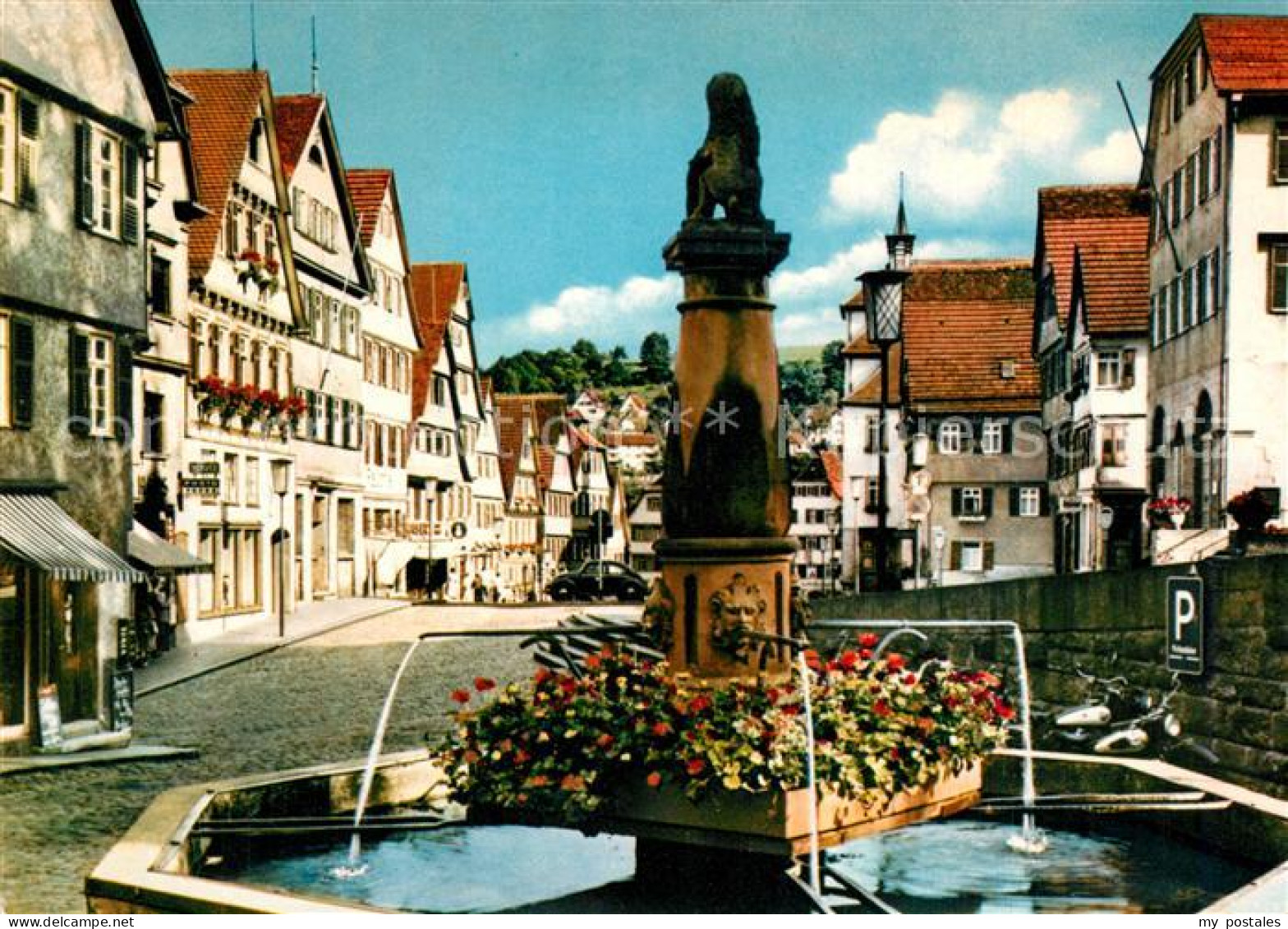 73271771 Calw Marktplatz Brunnen Calw - Calw