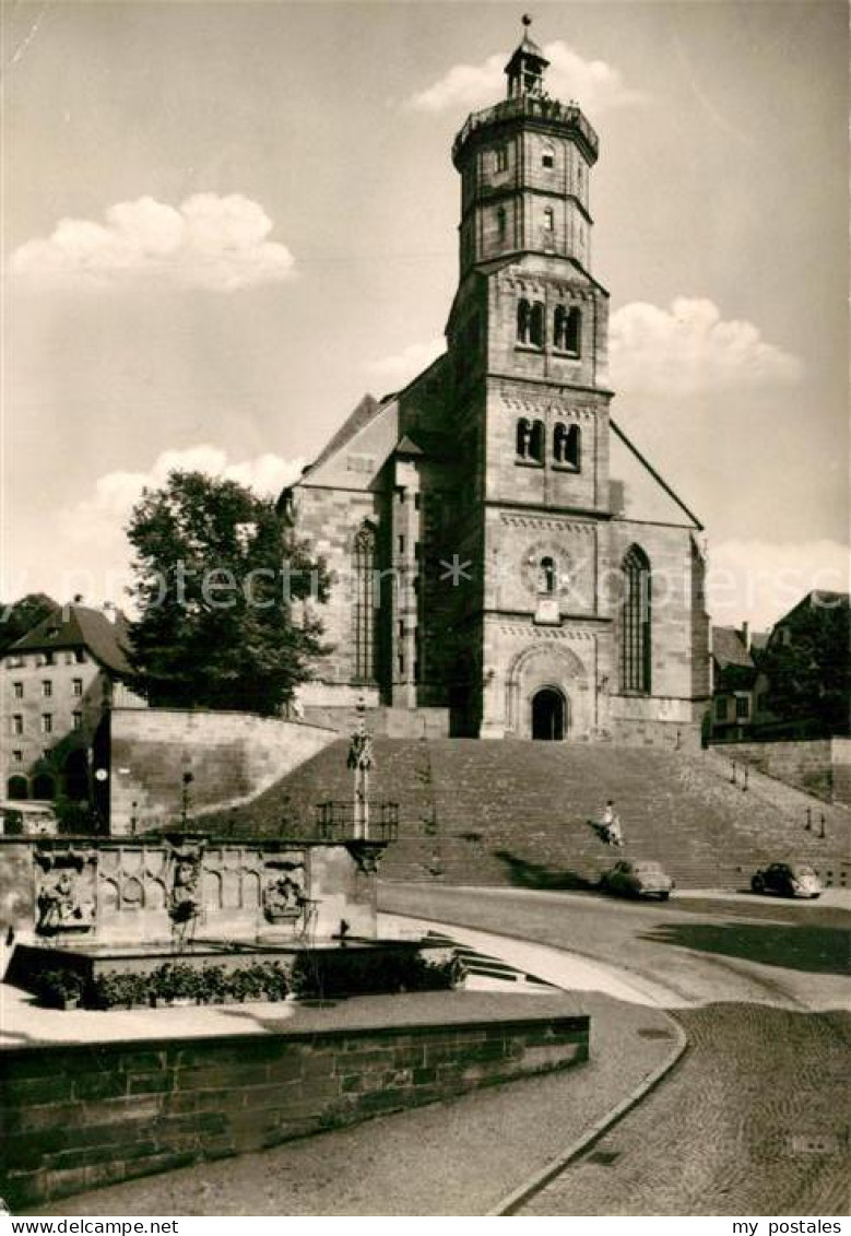 73271740 Schwaebisch Hall Michaelskirche Schwaebisch Hall - Schwaebisch Hall