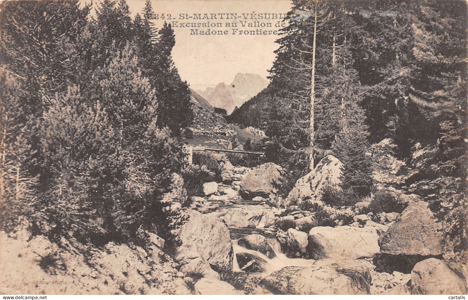 06-SAINT MARTIN VESUBIE-N°4466-A/0059 - Saint-Martin-Vésubie