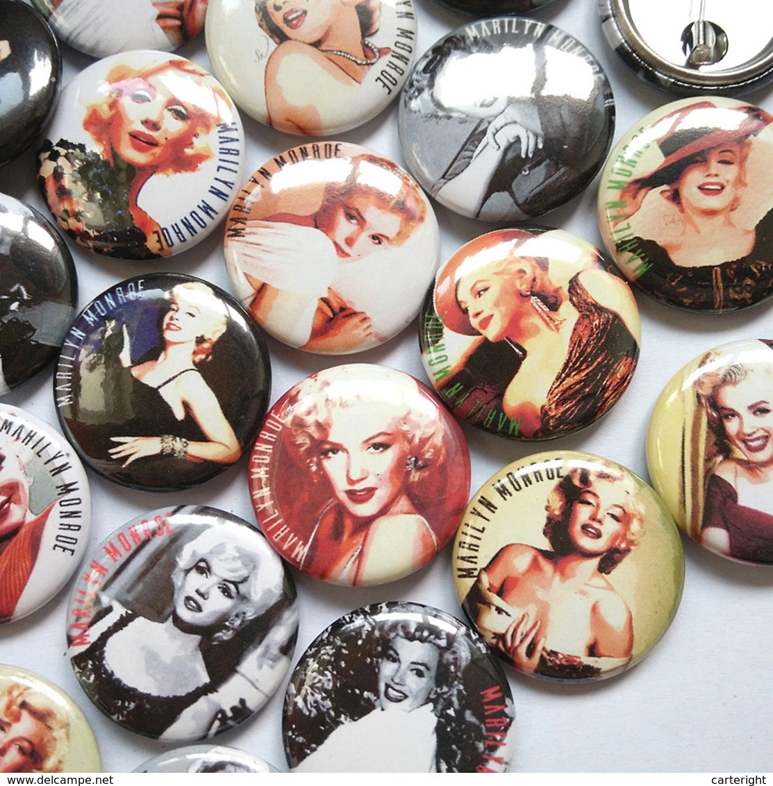 Brigitte Bardot movie film fan ART BADGE BUTTON PIN SET 11 (1inch/25mm diameter) 35 DIFF