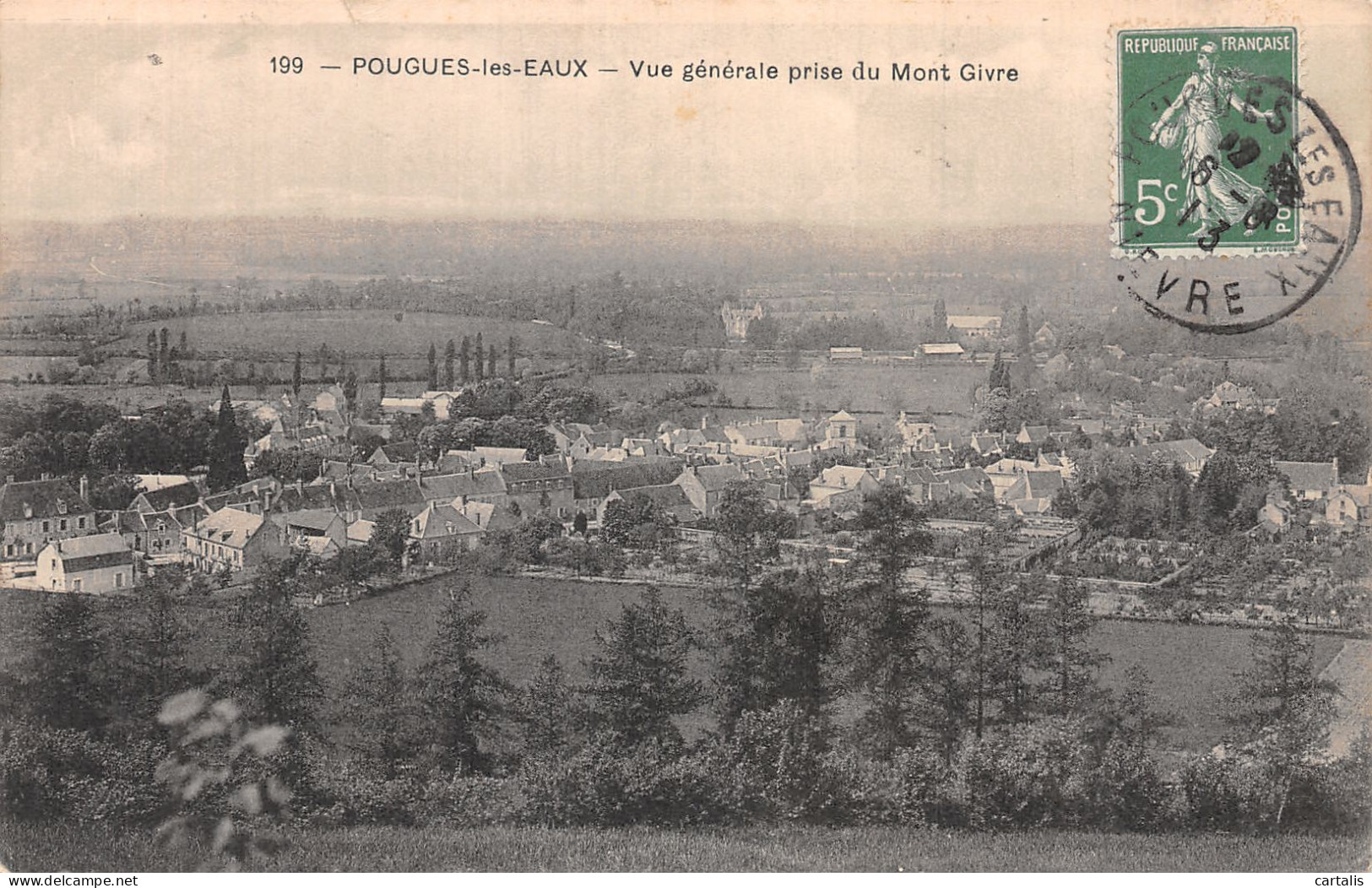 58-POUGUES LES EAUX-N°4469-E/0177 - Pougues Les Eaux