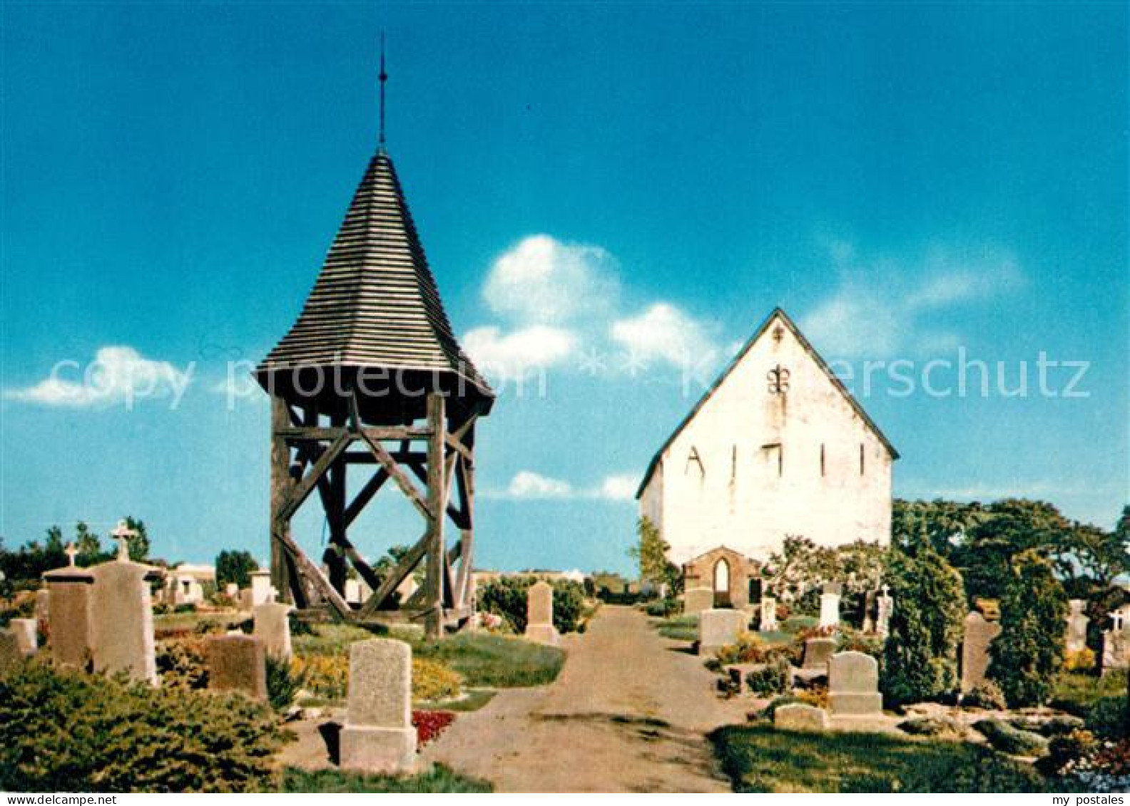 73270727 Morsum Sylt Friedhof Glockenturm Morsum Sylt - Sylt