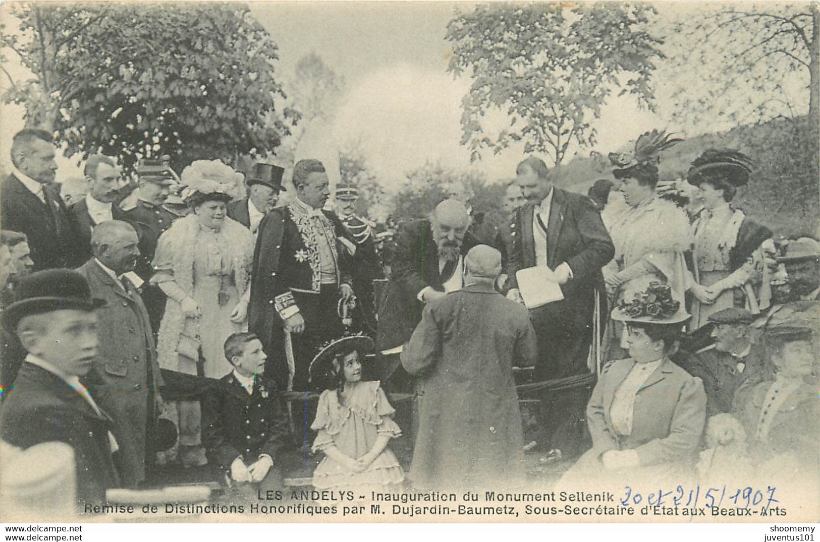 CPA Les Andelys-Inauguration Du Monument Sellenik    L1052 - Les Andelys