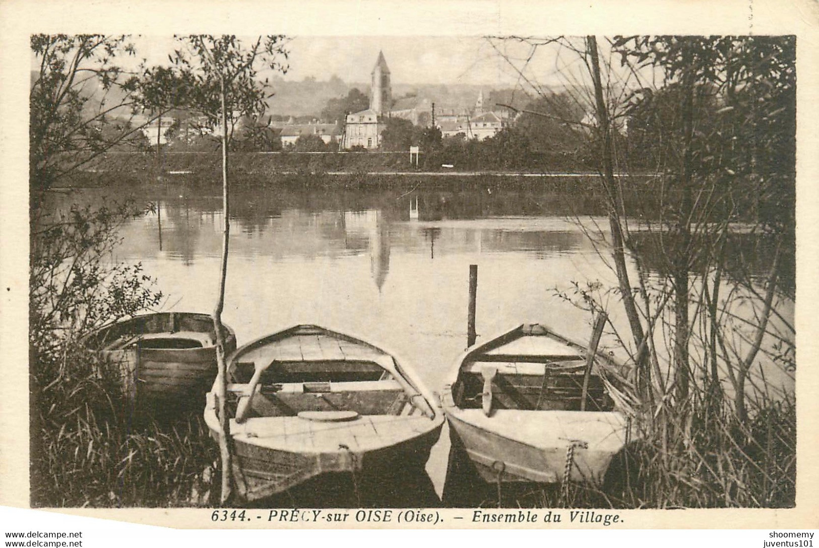 CPA Précy Sur Oise-Ensemble Du Village-6344     L1979 - Précy-sur-Oise