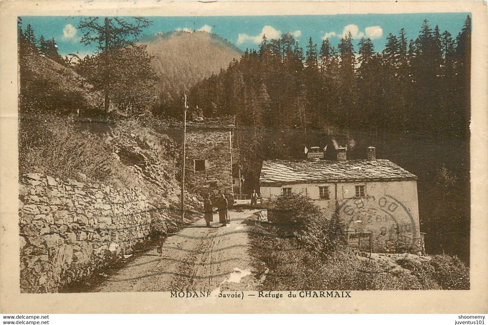 CPA Modane-Refuge Du Charmaix-Attention Pli Horizontal-Timbre     L1256 - Modane