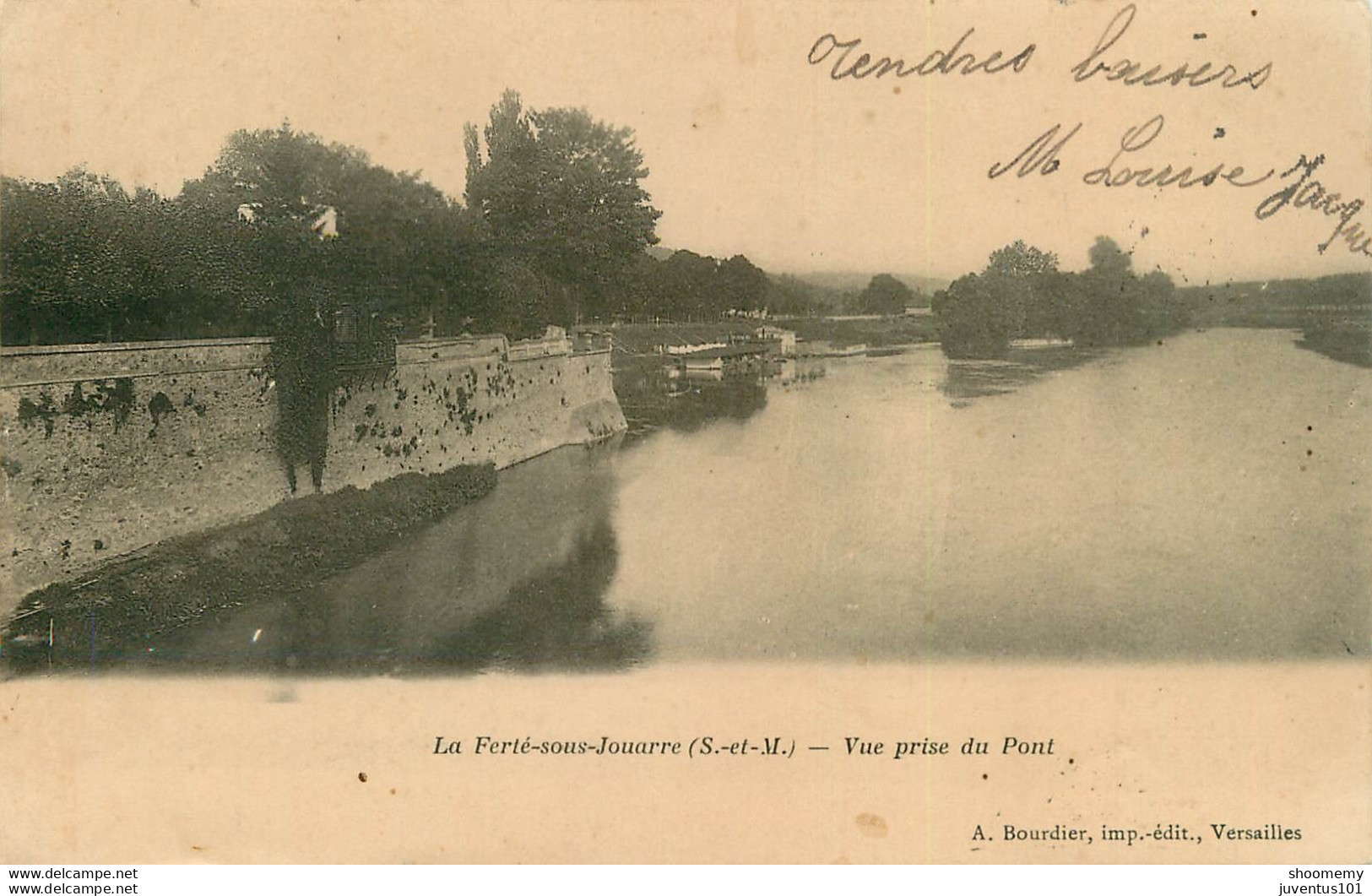 CPA La Ferté Sous Jouarre-Vue Prise Du Pont-Timbre     L1632 - La Ferte Sous Jouarre