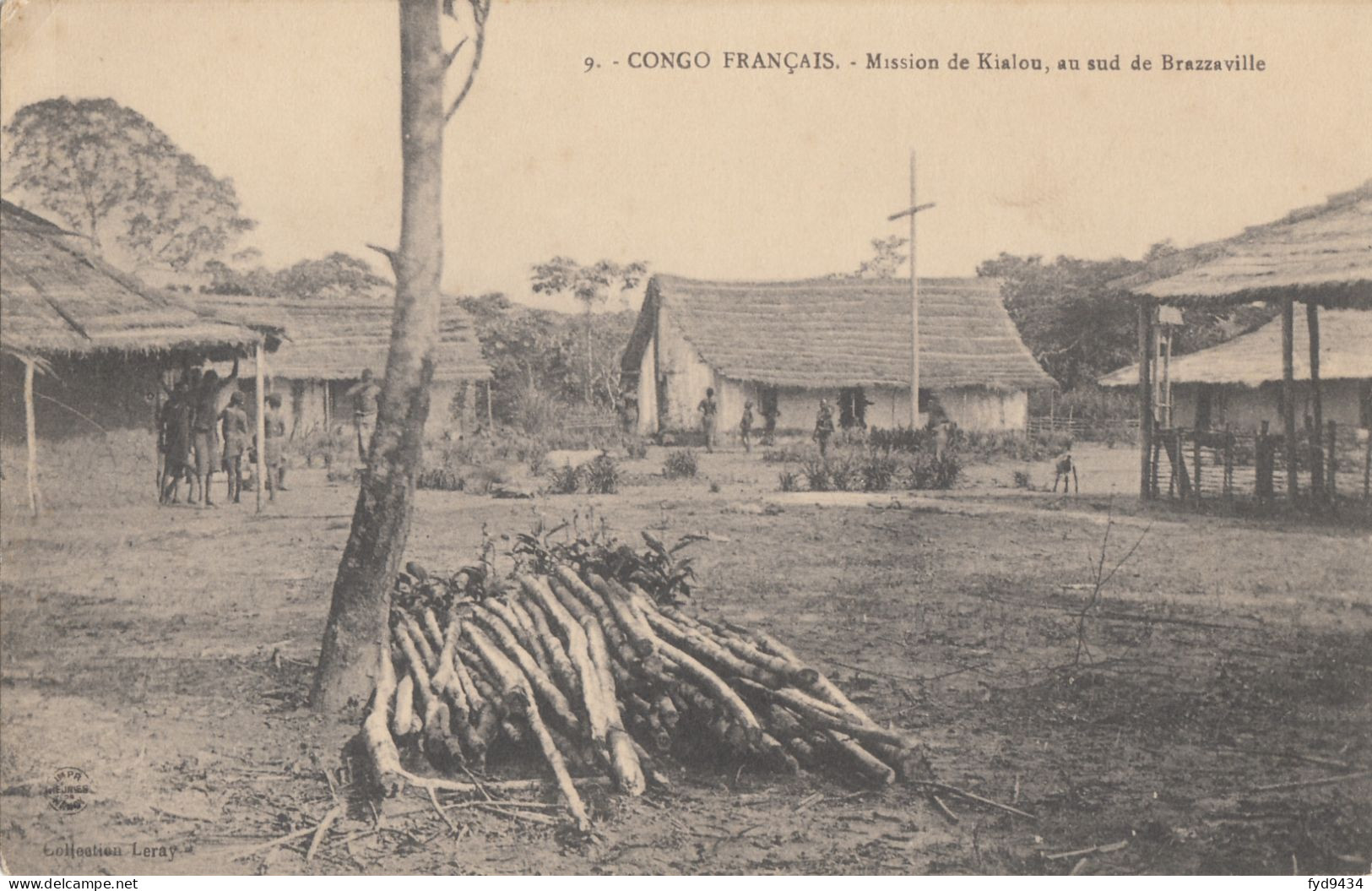 CPA - Mission De Kialou Au Sud De Brazzaville - Congo Français