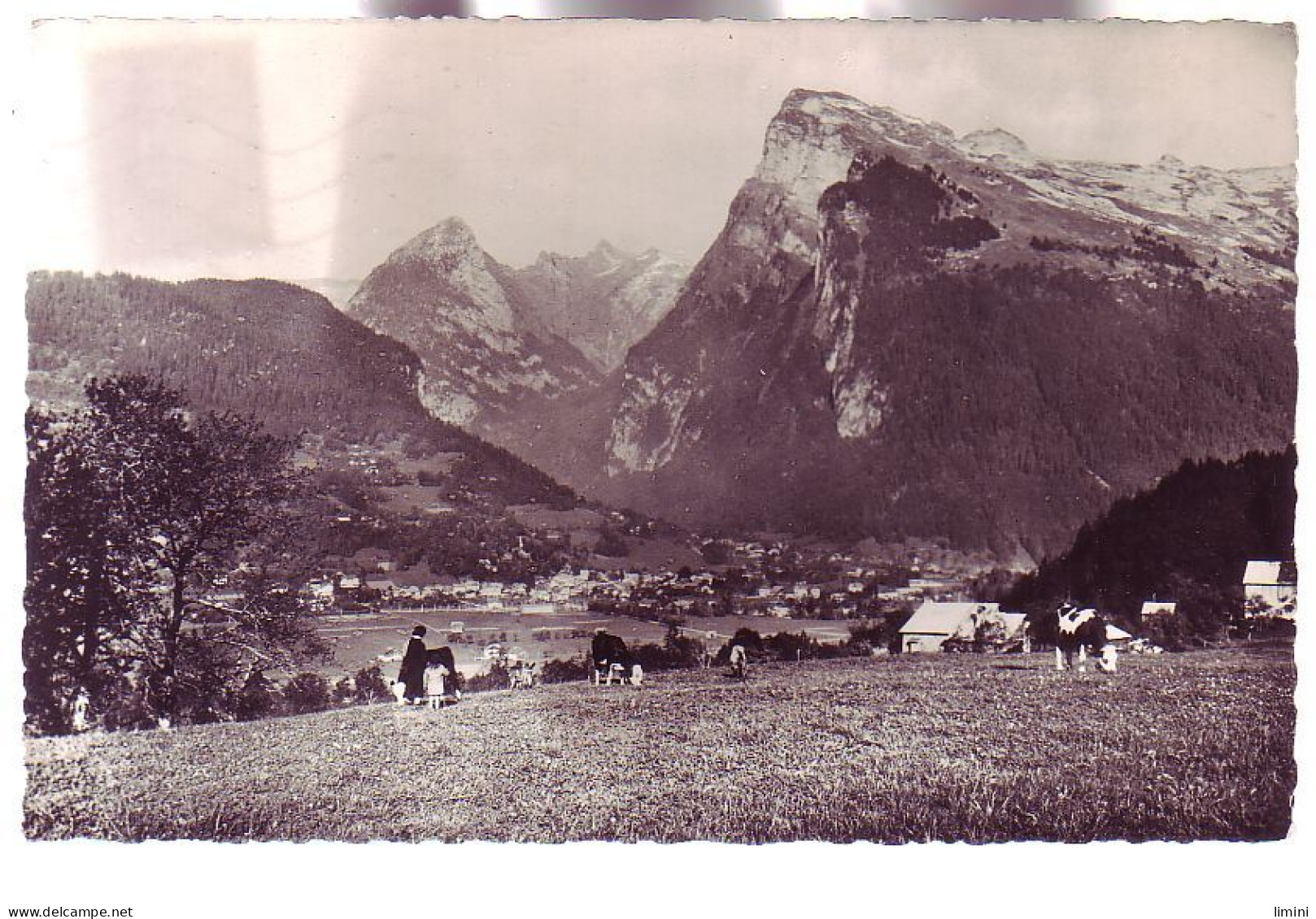 74 - SAMOËNS - VUE GÉNÉRALE Et Le CRIOU - ANIMÉE - - Samoëns