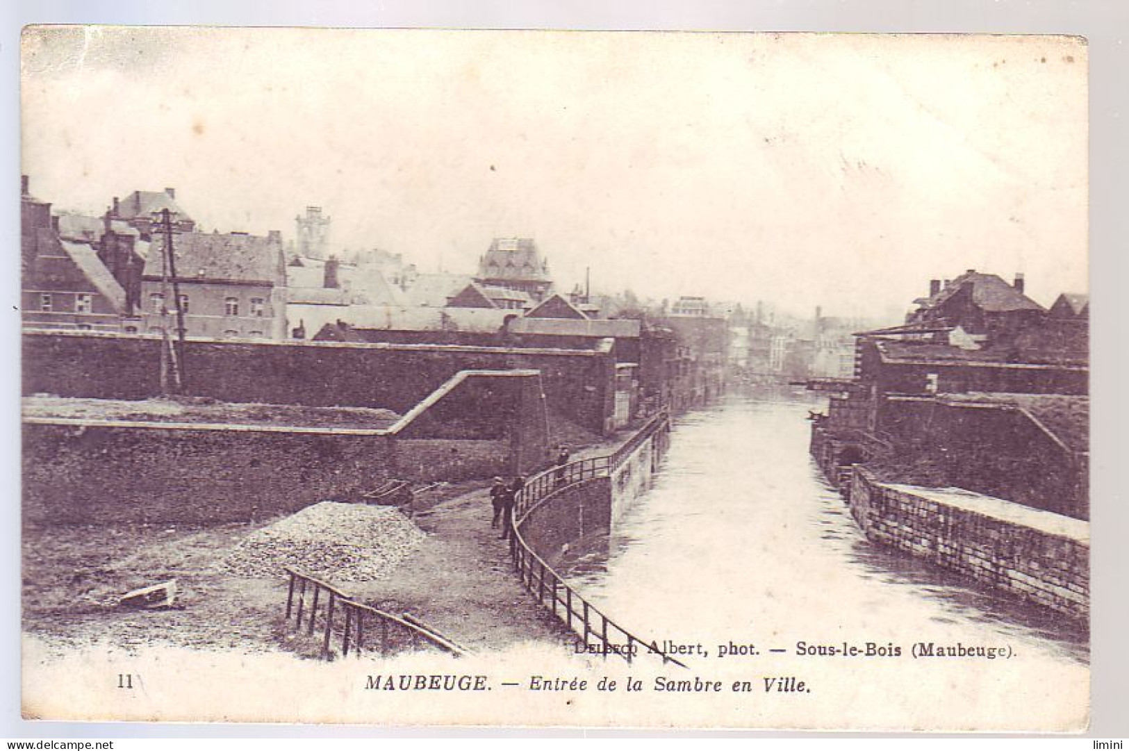 59 - MAUBEUGE - ENTRÉE De La SAMBRE En VILLE - - Maubeuge
