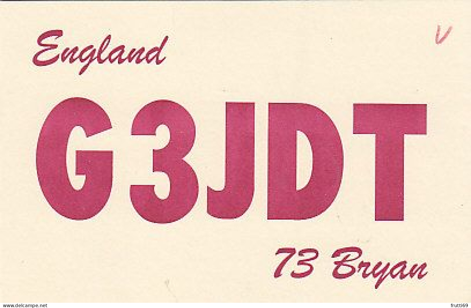 AK 210494 QSL - England - Hatton - Radio Amateur