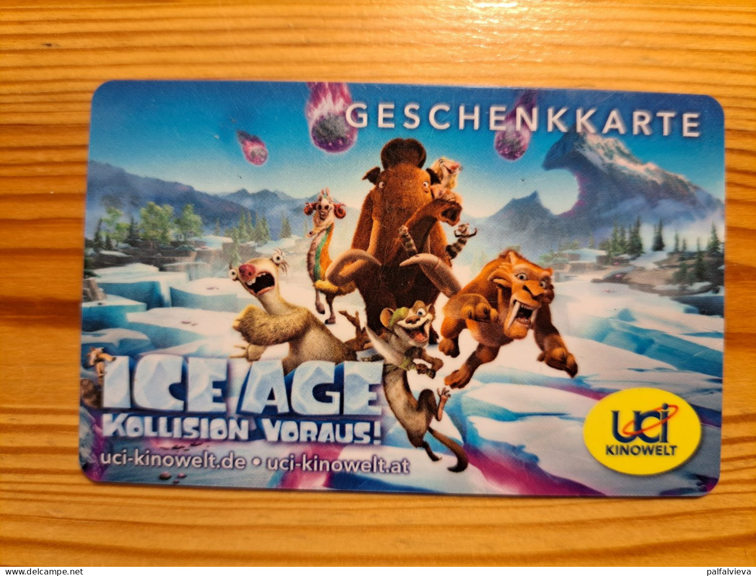 UCI Kinowelt gift card Germany - Ice Age