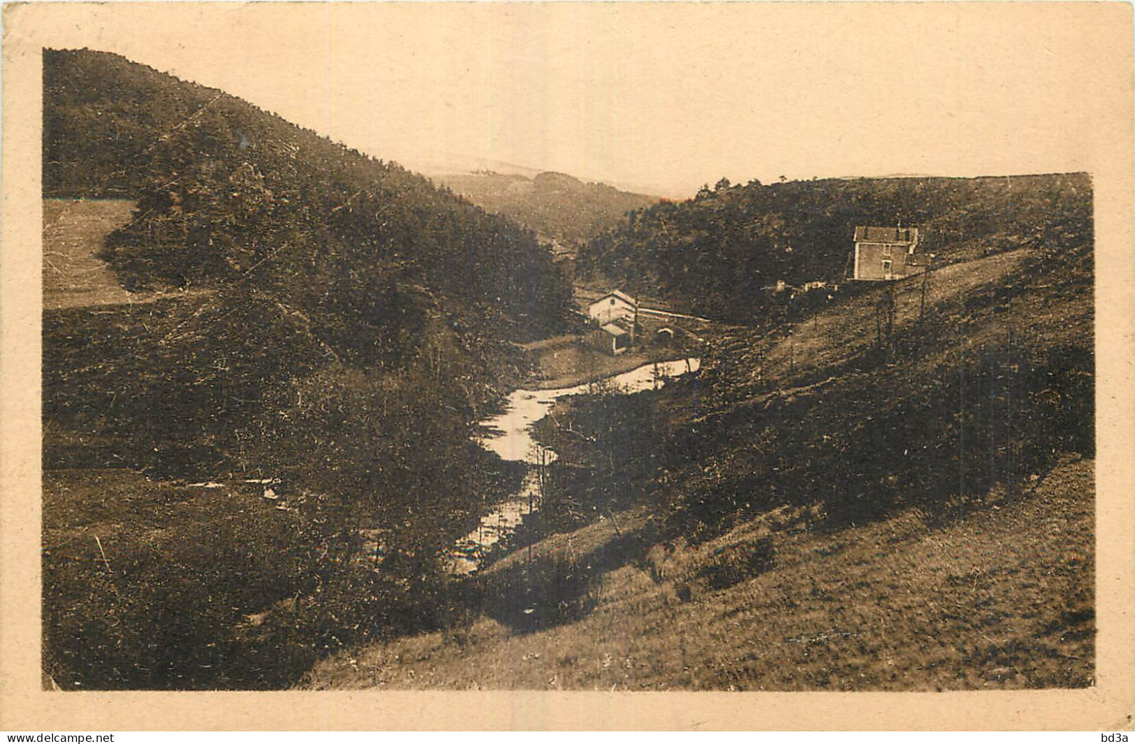 48 - LANGOGNE - STATION CLIMATIQUE - LA VALLEE DU LANGOUYROU ET LES ROCHES - Edit. Barbaray  - Langogne