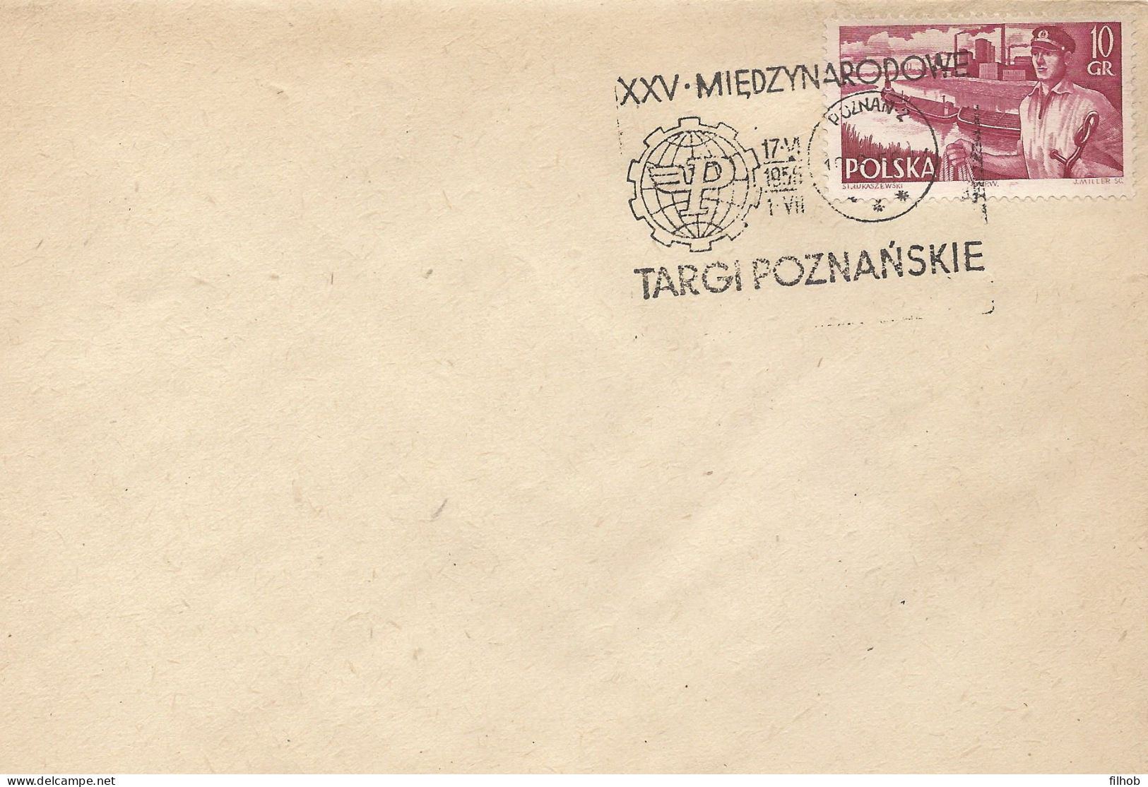 Poland Postmark D56.06.18 POZNAN.07kop: Trade Fair - Entiers Postaux