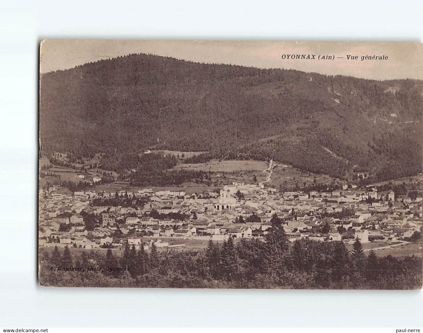 OYONNAX : Vue Générale - état - Oyonnax