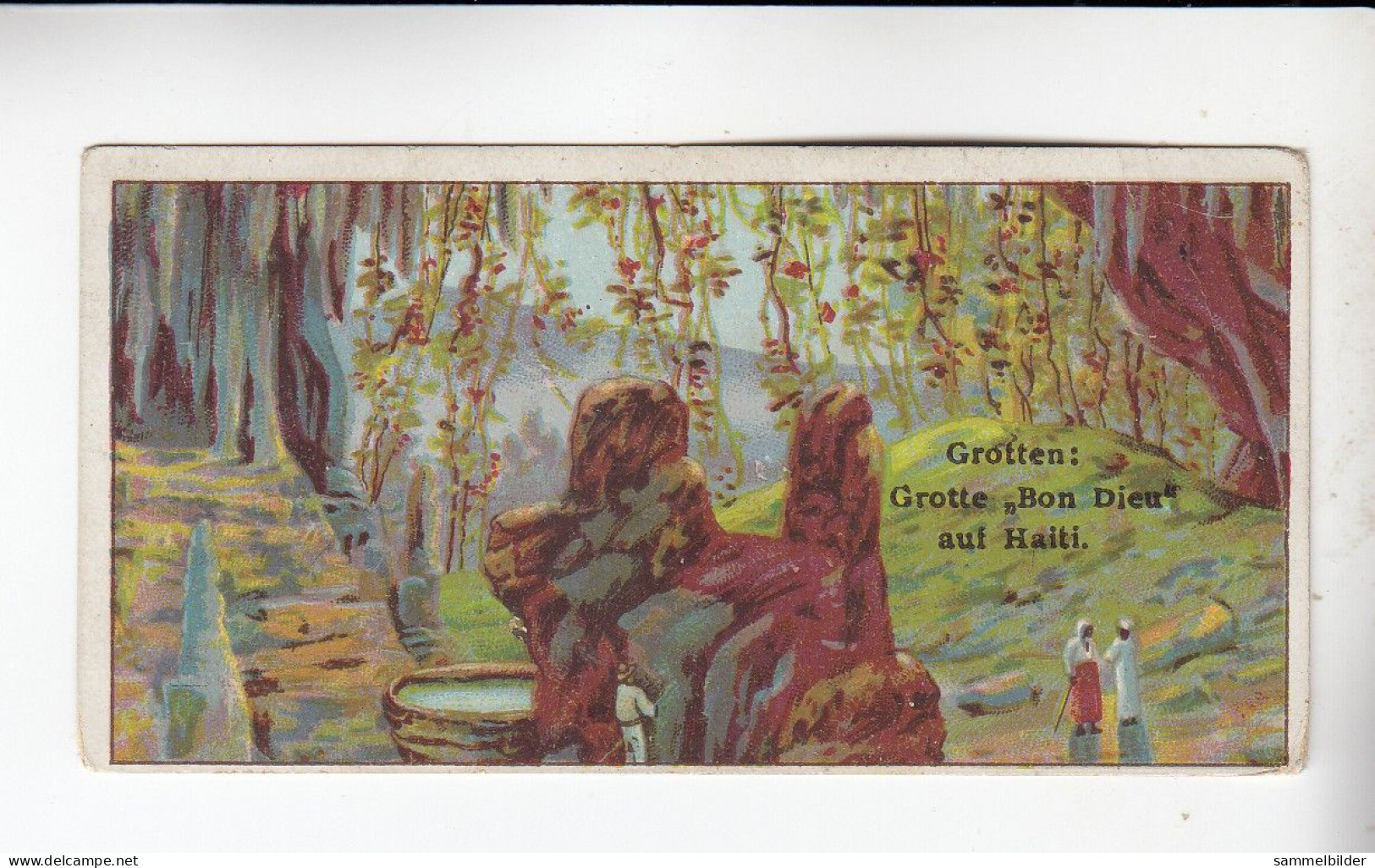 Almyra Automatenbild Grotten  Grotte  Bon Djeu Auf Haiti   Von 1910 - Tea & Coffee Manufacturers