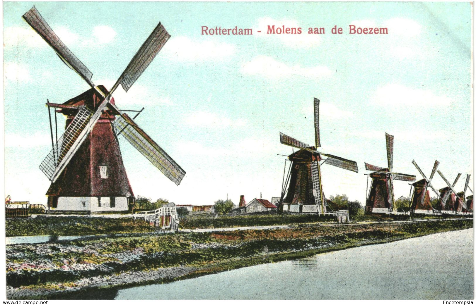 CPA Carte Postale Pays Bas Rotterdam Molens Aan De Boezem  VM80483 - Rotterdam