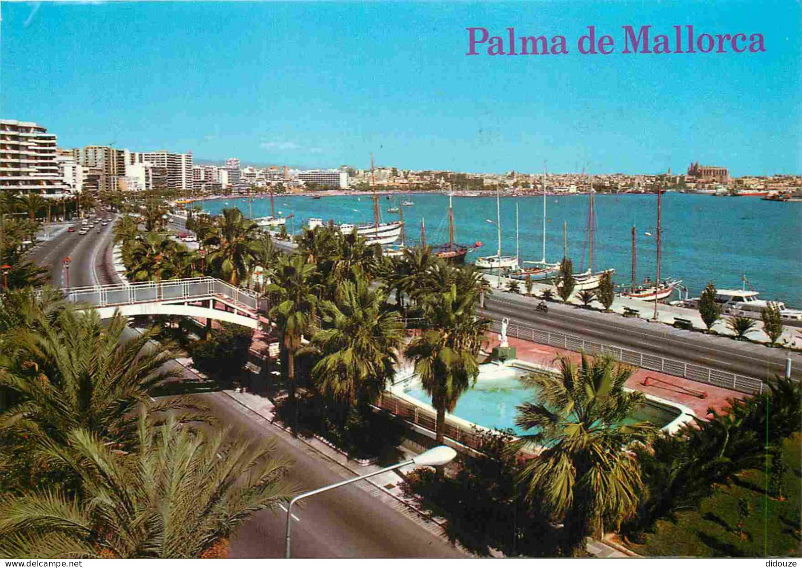 Espagne - Espana - Islas Baleares - Palma De Mallorca - Paseo Maritimo - CPM - Voir Scans Recto-Verso - Palma De Mallorca