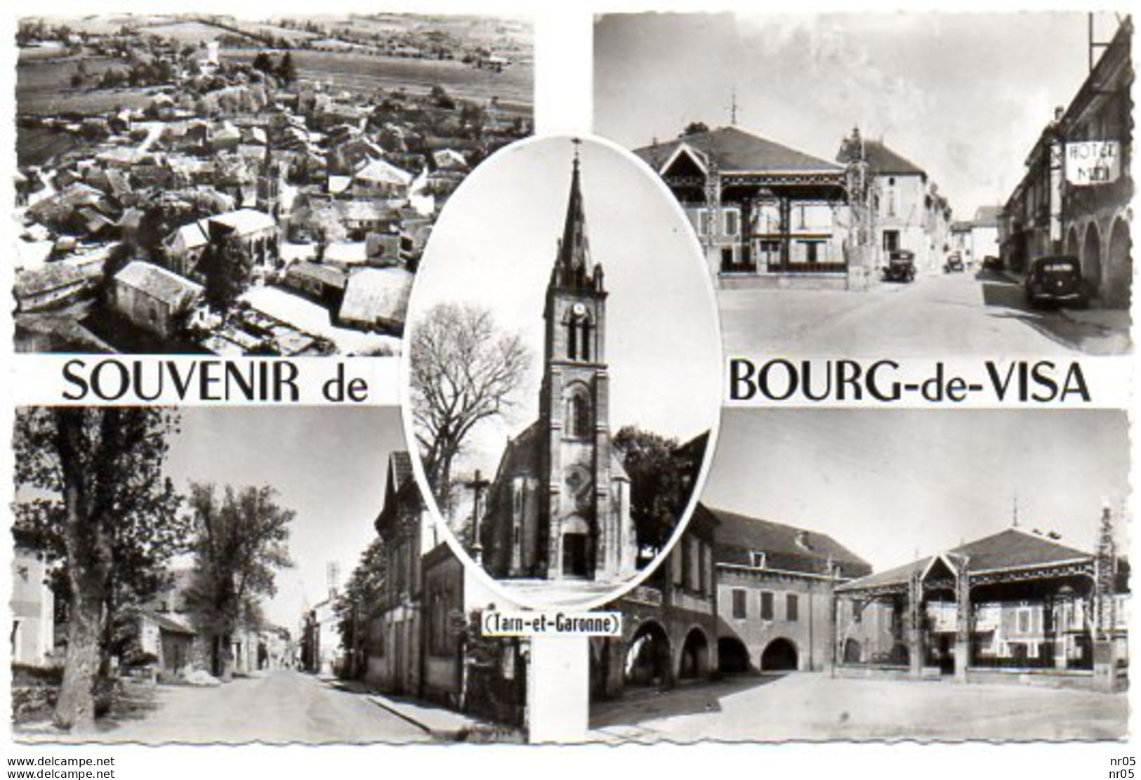 82 - Souvenir De BOURG De VISA    ( Tarn Et Garonne ) - Bourg De Visa