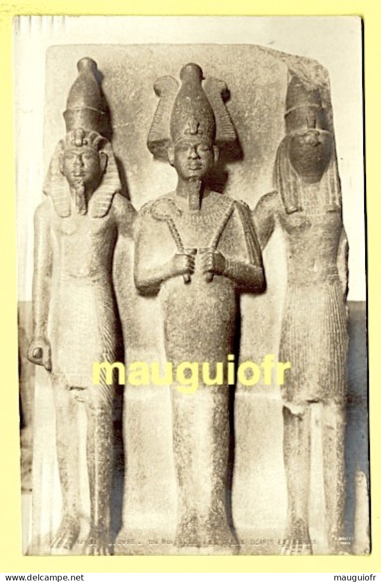 ETHNIQUES & CULTURES / EGYPTE ANCIENNE / UN ROI ET LES DIEUX OSIRIS ET HORUS / MUSÉE DU LOUVRE - África