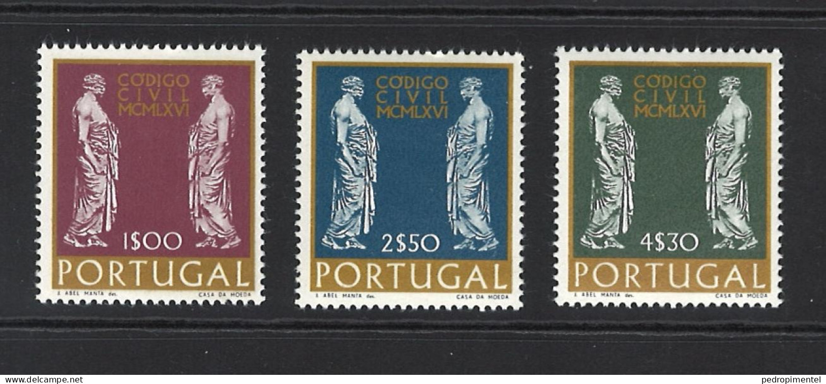 Portugal Stamps 1967 "Civil Law" Condition MNH #1004-1006 - Ungebraucht