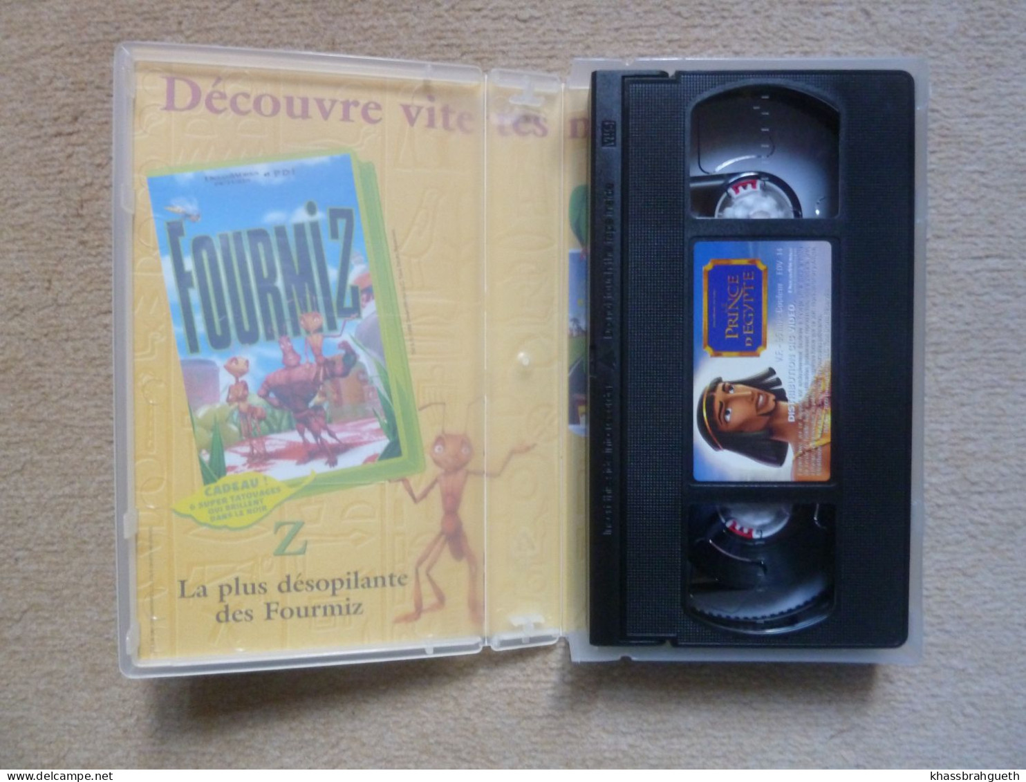 PRINCE D'EGYPTE (CASSETTE VHS) - DREAMWORKS PICTURES 1999 - Cartoons